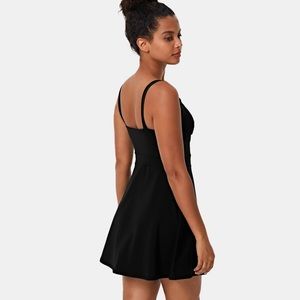 HALARA Corset Tank Black Dress NWT